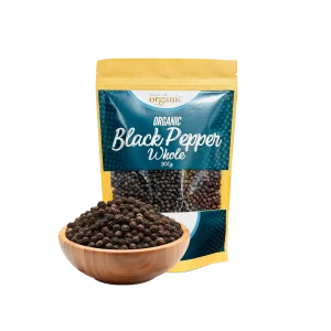 Organic Black Pepper Whole