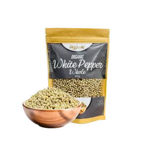 Organic White Pepper Whole